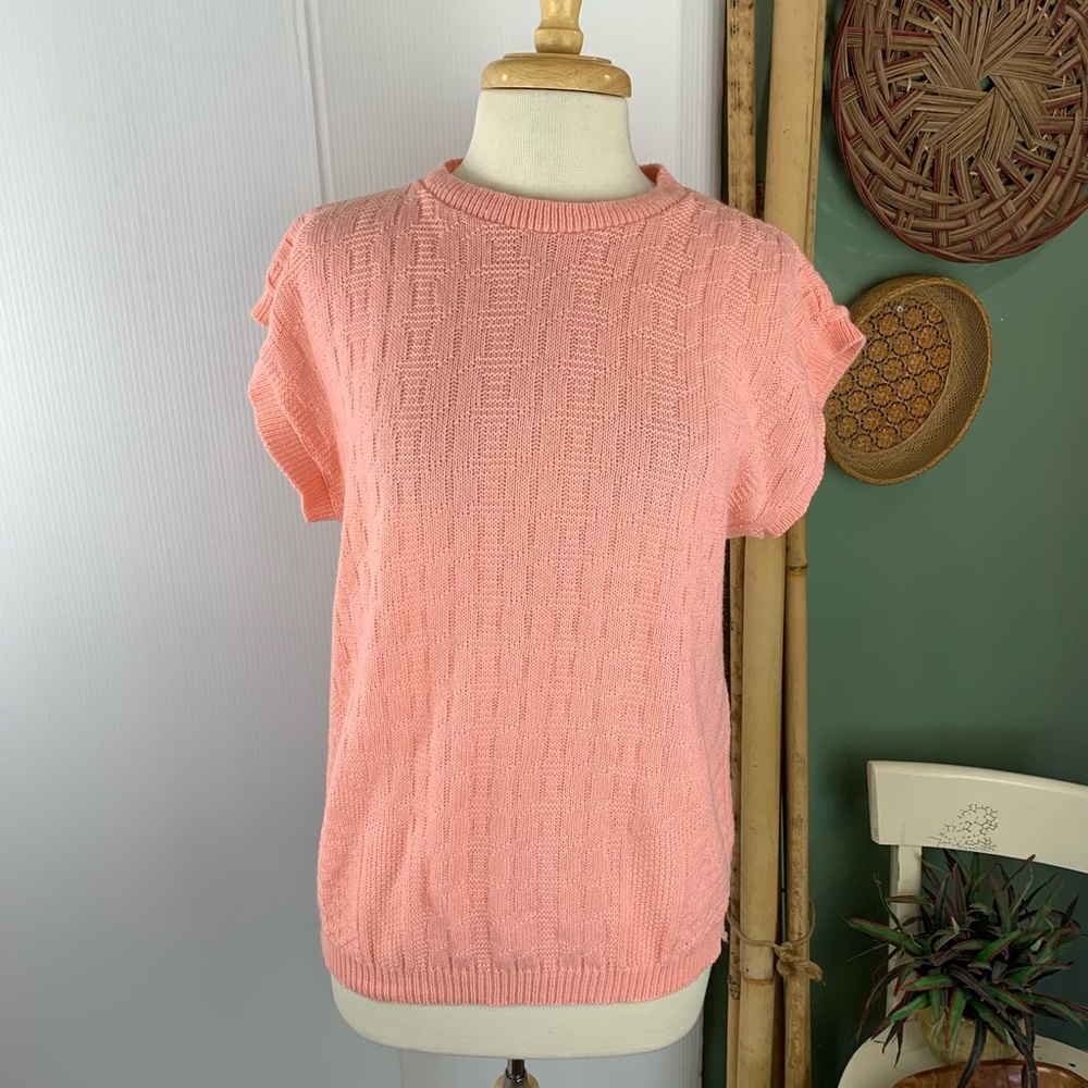 Milestone Vintage Women's Knit Top Pink